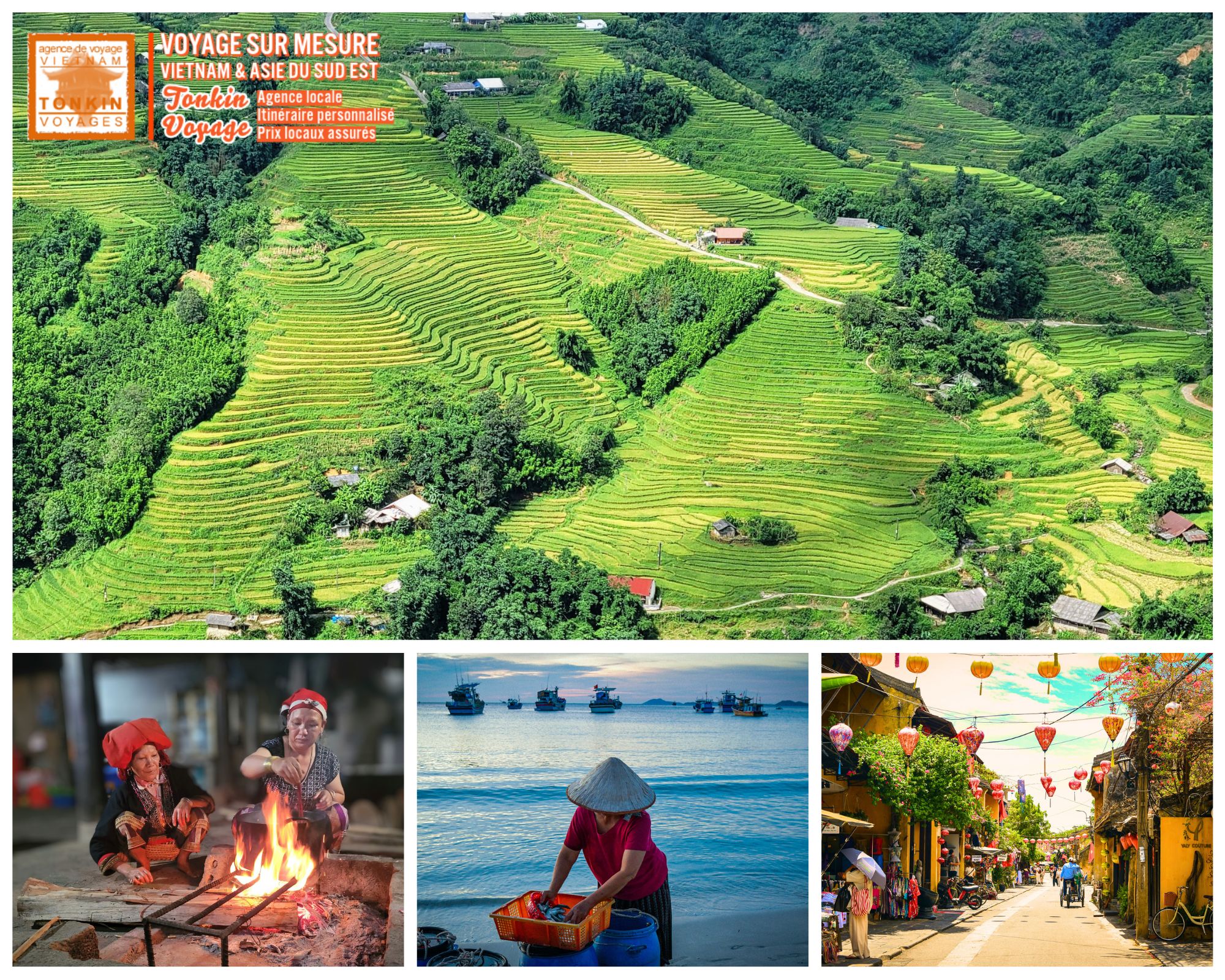 Voyage au Vietnam quelle formule de Voyage Circuit pri&eacute; Voyage en libert&eacute; ou d'aventure avec l'agence locale